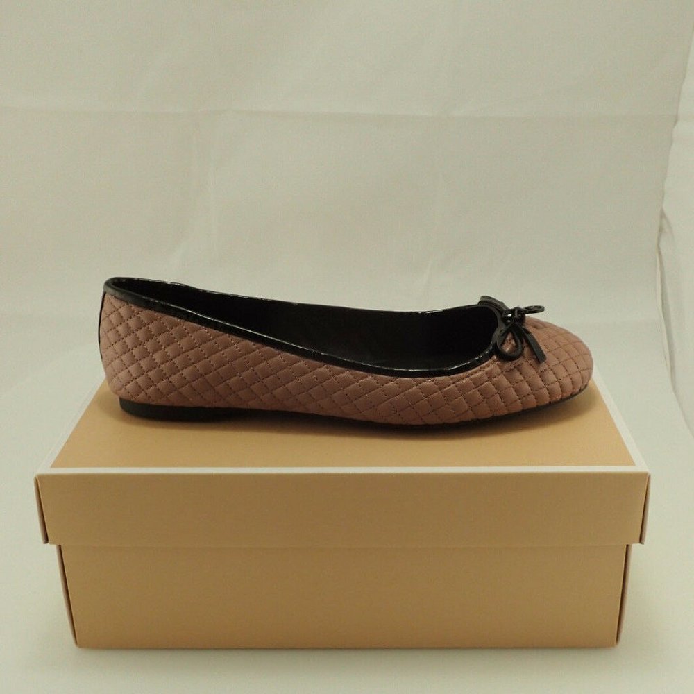 NIB MICHAEL KORS 40F5MLFP1L MELODY QUILTED FLATS
